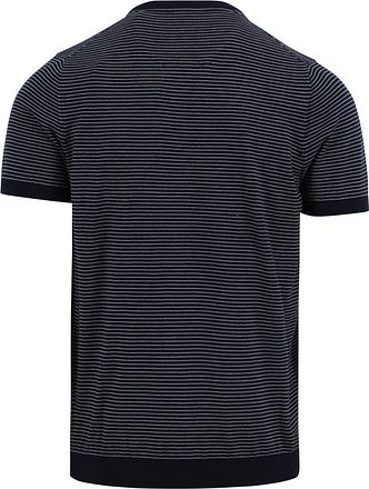 Blue Industry T-Shirt Rayures Marine