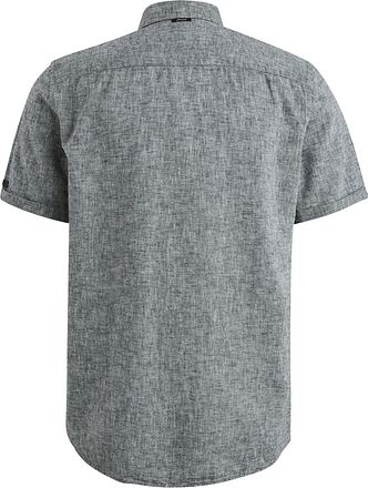 Vanguard Short Sleeve Shirt Linen Antrhacite