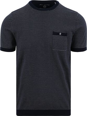 Blue Industry T-Shirt Rayures Marine
