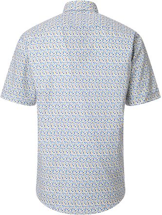 CASAMODA Chemise Manches Courtes Pois Bleu