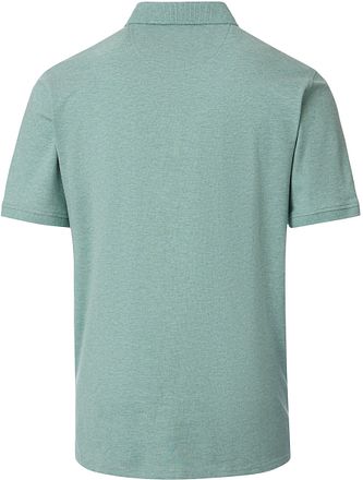 CASAMODA Polo Stretch Melange Groen