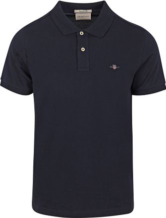 GANT Shield Piqué Poloskjorte Marineblå