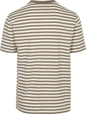 Marc O'Polo T-shirt Stribet Khaki