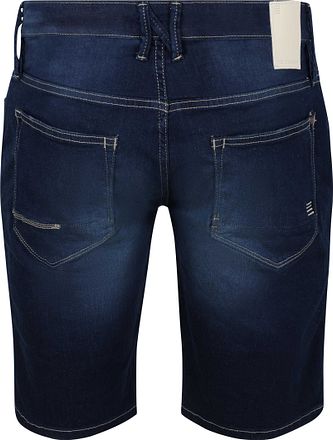 No Excess Kort Denim Stretch Dark