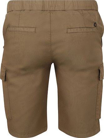 No Excess Kort Stretch Cargo Khaki