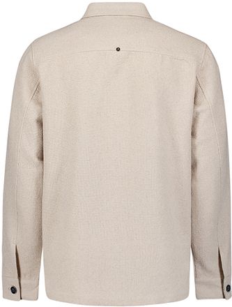 No Excess Överskjorta Bouclé Beige