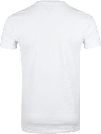 PME Legend Basic T-Shirt 2er Pack O-Ausschnitt Weiß