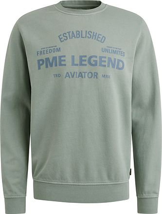 PME Legend Genser Logo Sølvblå