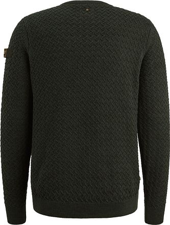 PME Legend Pull Mouliné Structure Vert Foncé