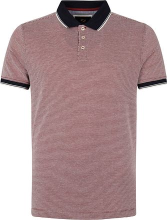 Suitable Knitted Polo Rot