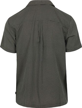 Superdry Skjorta Kortärmad Svart Lucy Mono Tryck