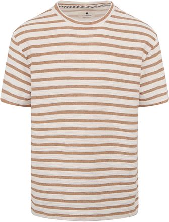 Anerkjendt Kikki T-shirt Orange Striped