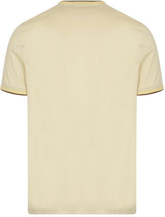 Fred Perry M1588 Twin Tipped T-tröja Beige