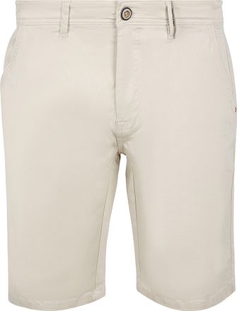 No Excess Chino Shorts Stretch Ecru