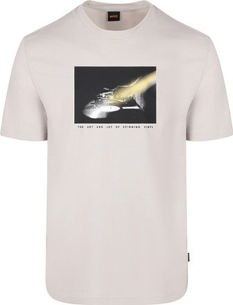 BOSS T-shirt Te DJ Gris