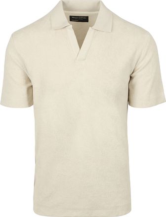 Marc O'Polo Polo Shirt Riva Terry Cloth Ecru