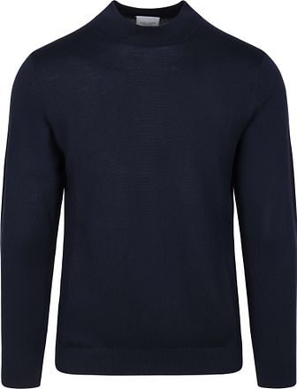 Profuomo Turtleneck Trui Merinowol Navy