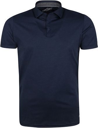 Pure funktionel kortærmet polo mørkeblå