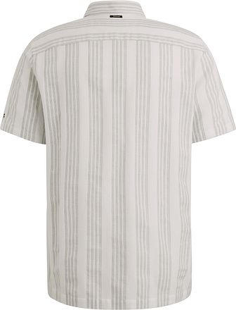 Vanguard Short Sleeve Shirt Dobby Stripe Green