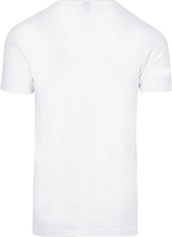 Alan Red T-Shirt 2 pack NOV Col-V Extra Profond Stretch