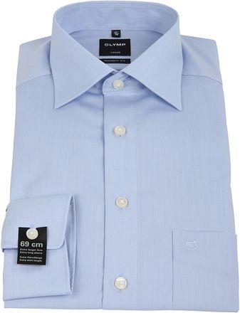 Olymp Luxor Modern Fit Extra Long Sleeve Shirt Blue