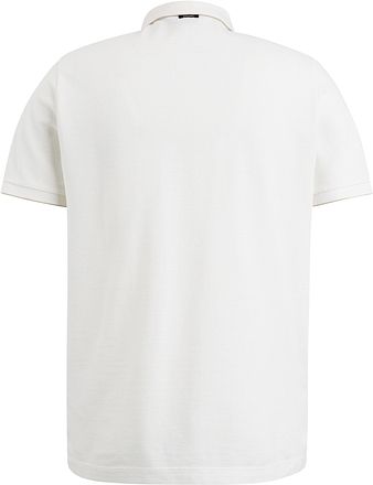 Vanguard Knitted Polo Shirt Ecru