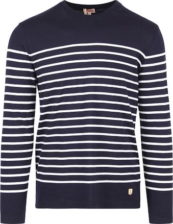 Armor-Lux Port-Louis T-Shirt Stripes Dark Blue