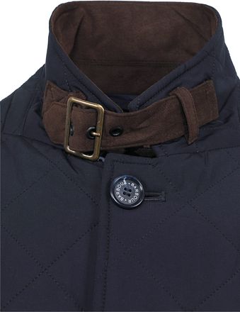 Barbour Lutz Quiltad Jacka Mörkblå