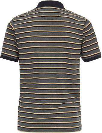 CASAMODA Polo Shirt Stripes Green