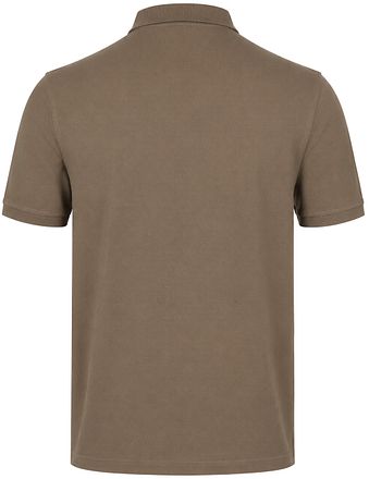 GANT Polo Piqué Contrasté Faded Taupe