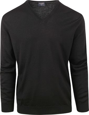 Olymp Casual Pullover Wool Navy