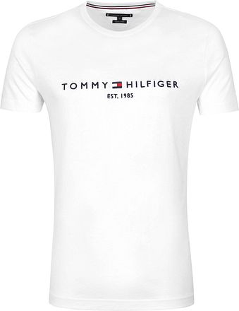 Tommy Hilfiger Logo T-shirt Wit