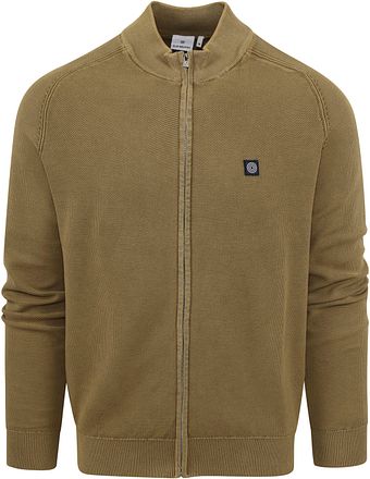 Blue Industry Cardigan Kaki