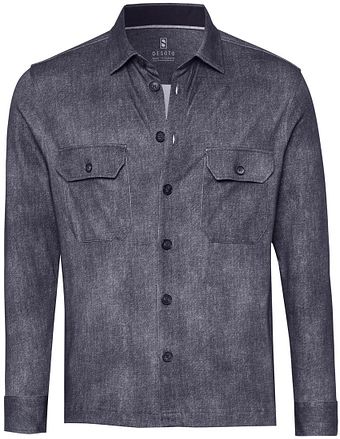 Desoto Skjorta Denim Spark Navy