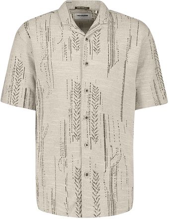 No Excess Kortärmad Jacquard Skjorta Tryck Kit
