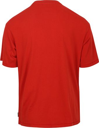 Scotch & Soda T-skjorte Artwork Rød