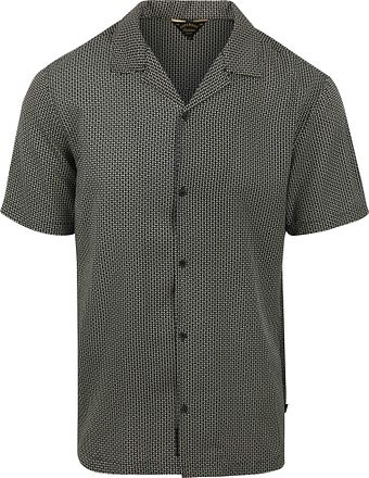 Superdry Skjorta Kortärmad Svart Lucy Mono Tryck