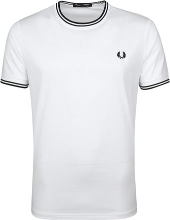 Fred Perry Twin Tipped T-shirt Vit