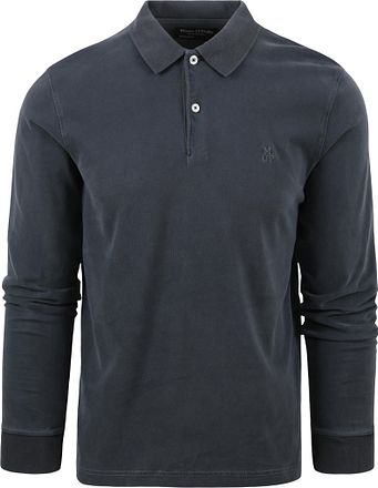 Marc O'Polo Pikétröja Marinblå