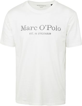 Marc O'Polo T-skjorte med Logo i Hvit