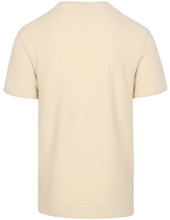 No-Excess T-Shirt Jacquard Ecru