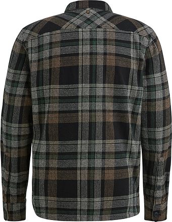 PME Legend rutete overshirt grå/svart