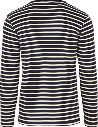 Armor-Lux Genser Striper Mørkeblå