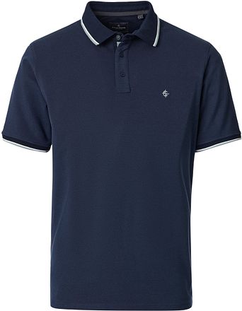 CASAMODA Polo Piqué Contrast Navy