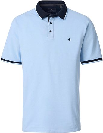 CASAMODA Polo Shirt Piqué Contrast Light Blue