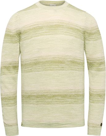 Cast Iron Sweater Stripes Green