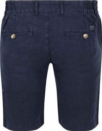 Steppin' Out Milwau Short Linen Navy