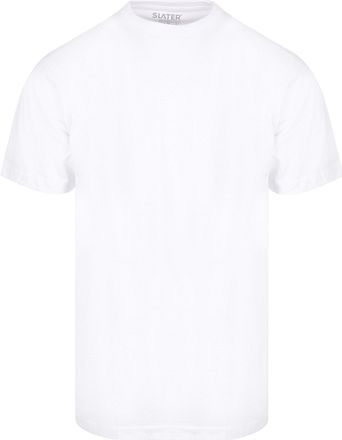 Slater 2er-Pack American T-shirt Weiß