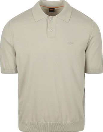 BOSS Asac Polo Shirt Greige