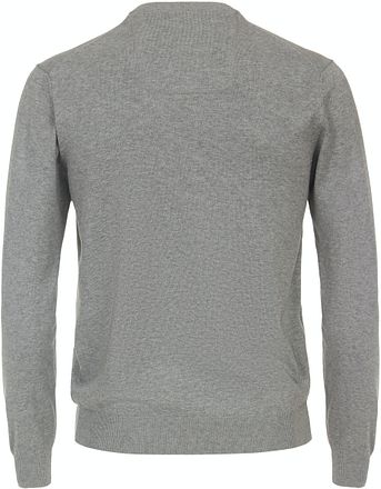 CASAMODA Pullover V-Hals Grijs